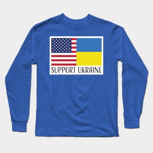 Support Ukraine - USA Long Sleeve T-Shirt